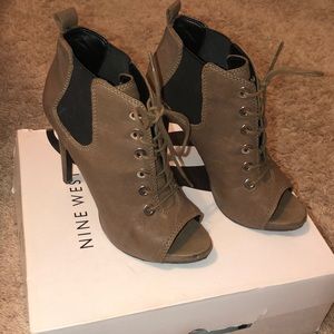 Nine West Open toe bootie